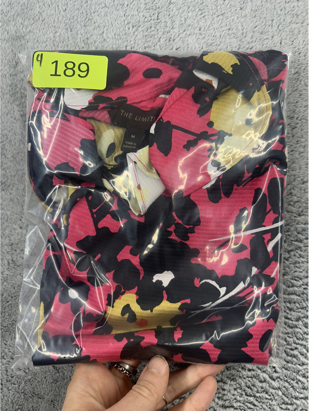 The Limited Floral One Shoulder Ruffle Top - Picture 8 of 8